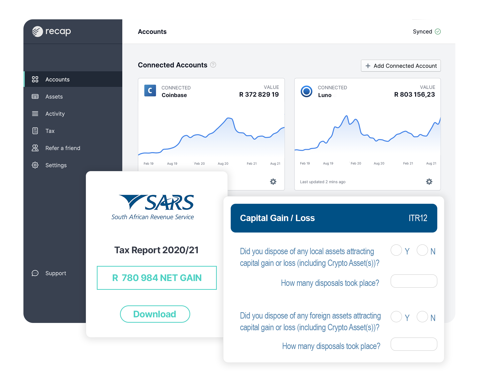 south africa cryptocurrency tax